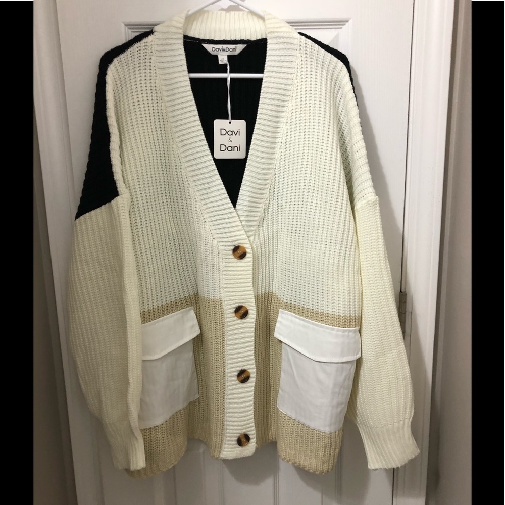 NWT M oversized sweater